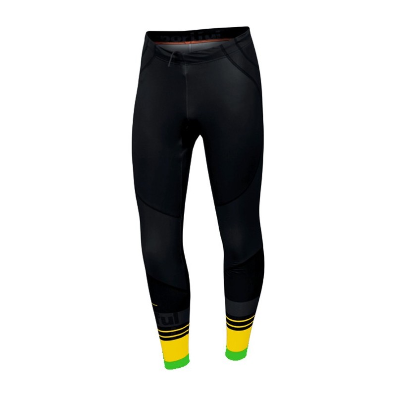 трико комбинезона Sportful Squadra Race Tight чёрно-неоново жело-зеленый трико комбинезона Sportful Squadra Race Tight чёрно-неоново жело-зеленый